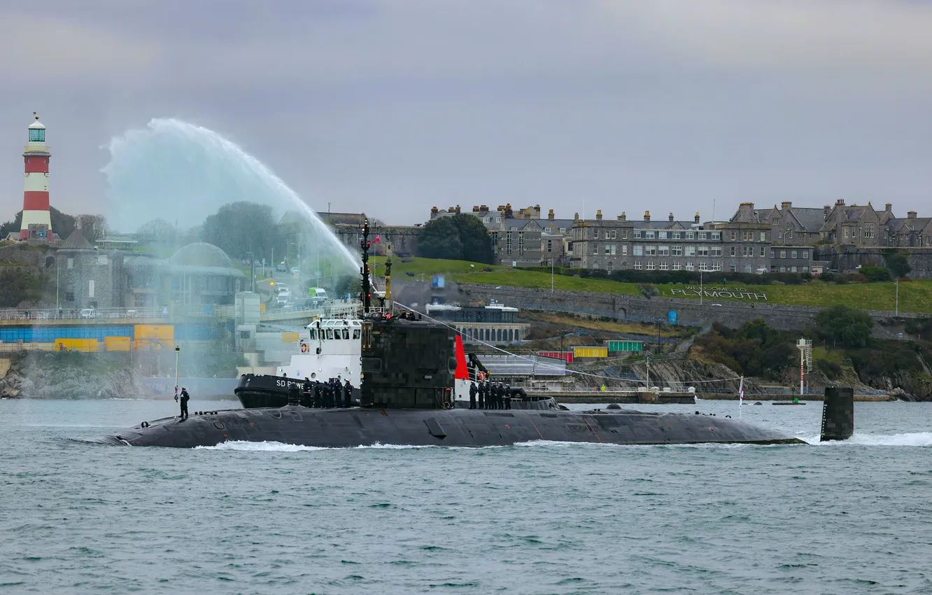 Фото обои Великобритания, HMS Triumph, Королевский Флот, атомная субмарина
