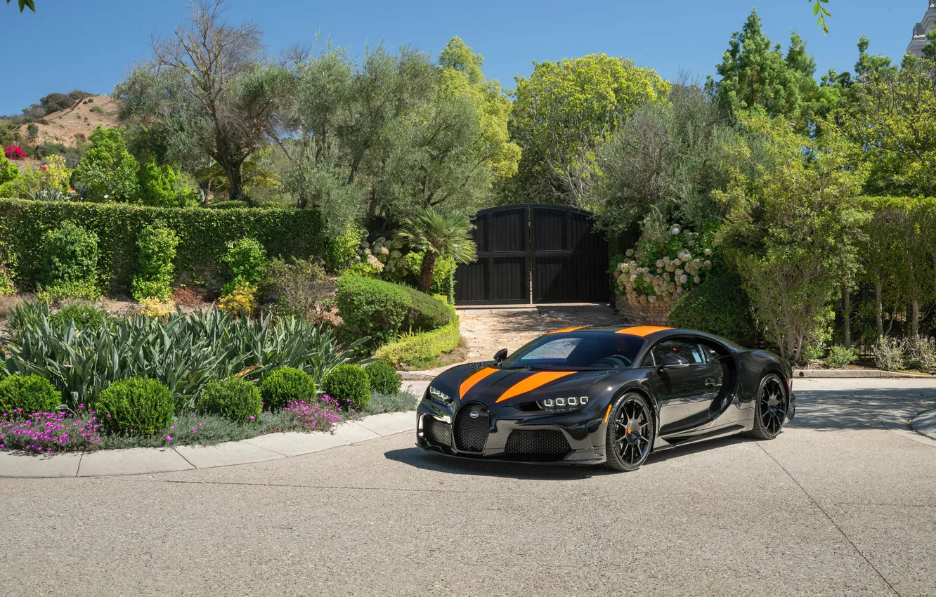 Фото обои Bugatti, гиперкар, Sports car, Hypercar, спортивный автомобиль, Chiron, Bugatti Chiron, Super Sport 300+