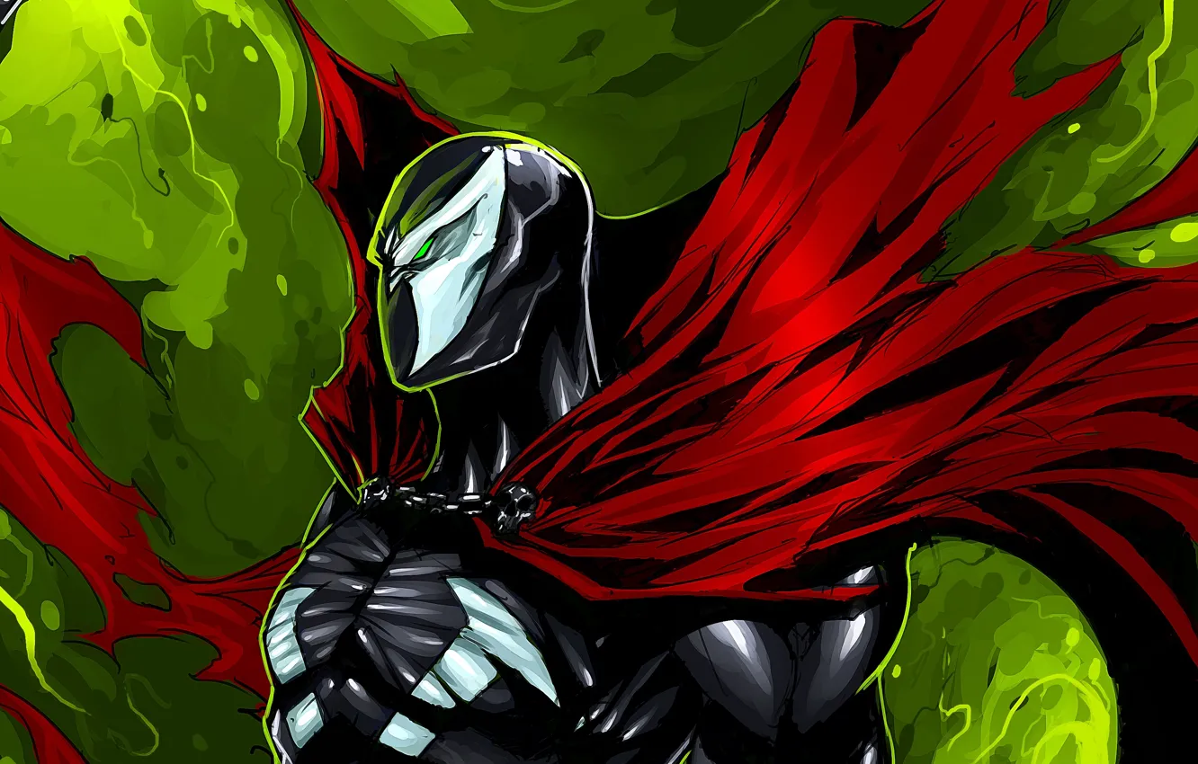 Фото обои Comics, Spawn, Спаун, Al Simmons