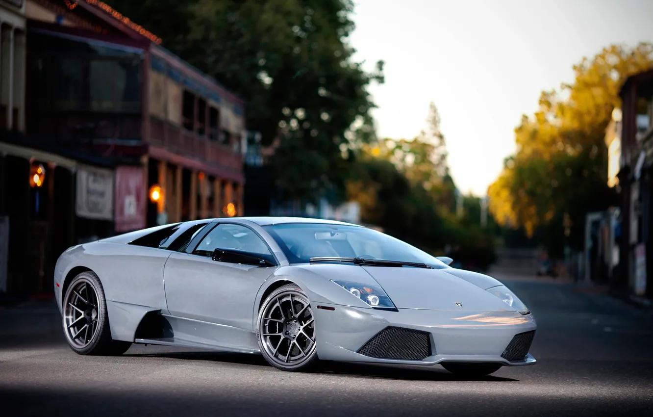 Фото обои Lamborghini, суперкар, Murcielago, ламборгини, LP640