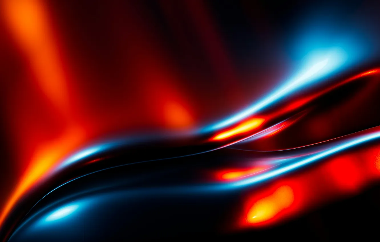 Фото обои graphics, red, blue, silk, color