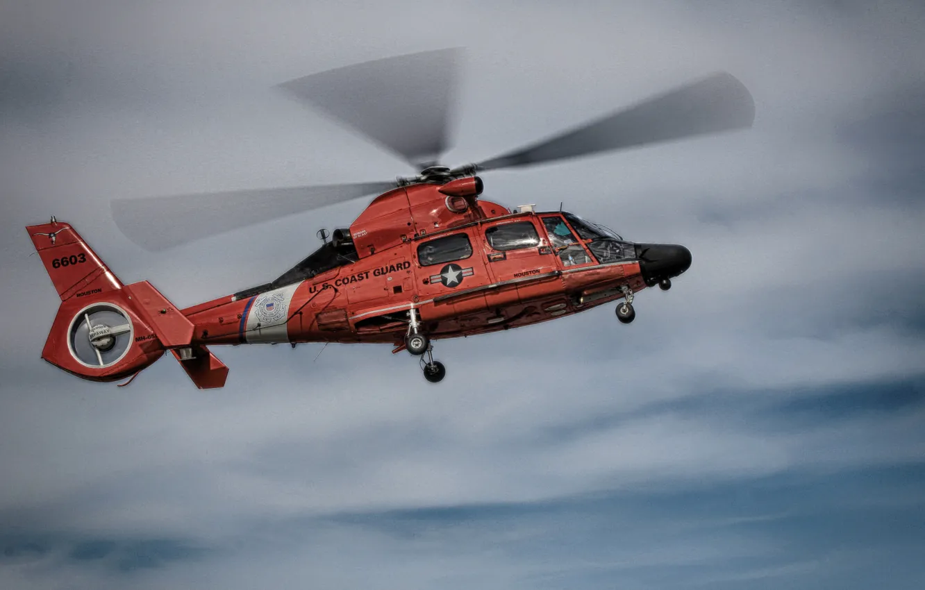 Фото обои вертолёт, многоцелевой, Eurocopter, AS365N3, Dauphin II