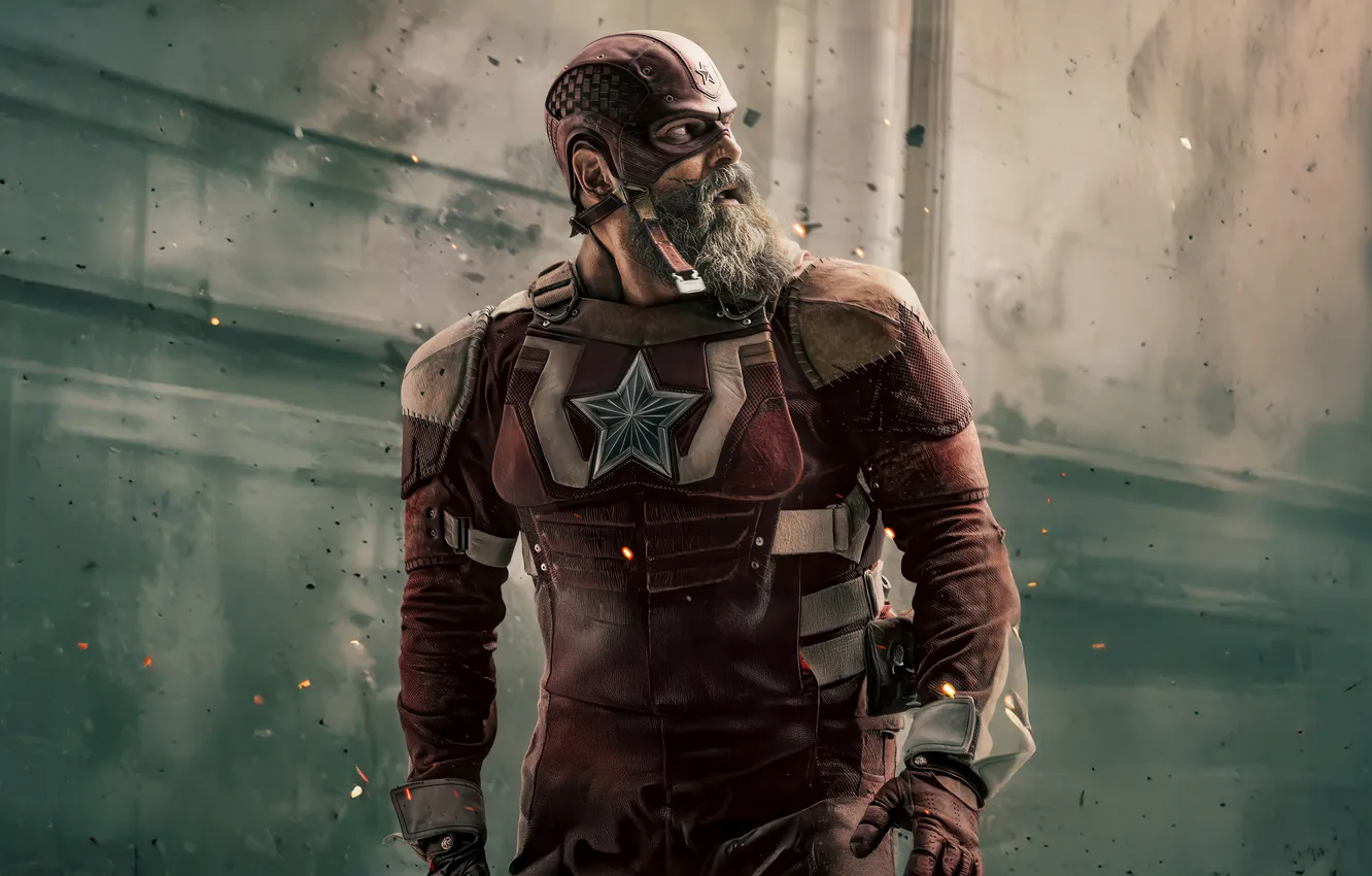 Фото обои постер, Thunderbolts, David Harbour, Дэвид Харбор, Громовержцы, Красный Страж, Алексей Шостаков