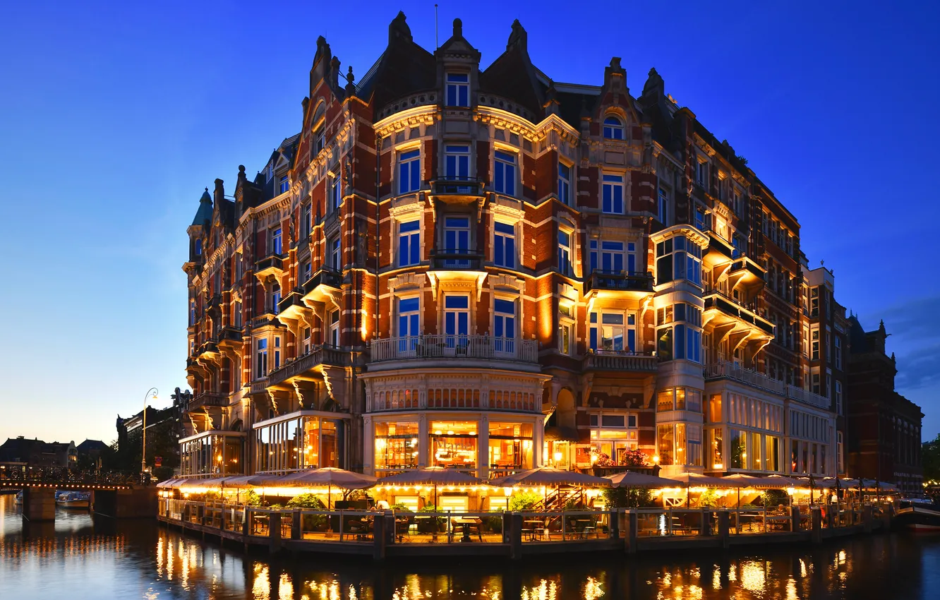 Фото обои city, France, hotel, Hotel De LEurope