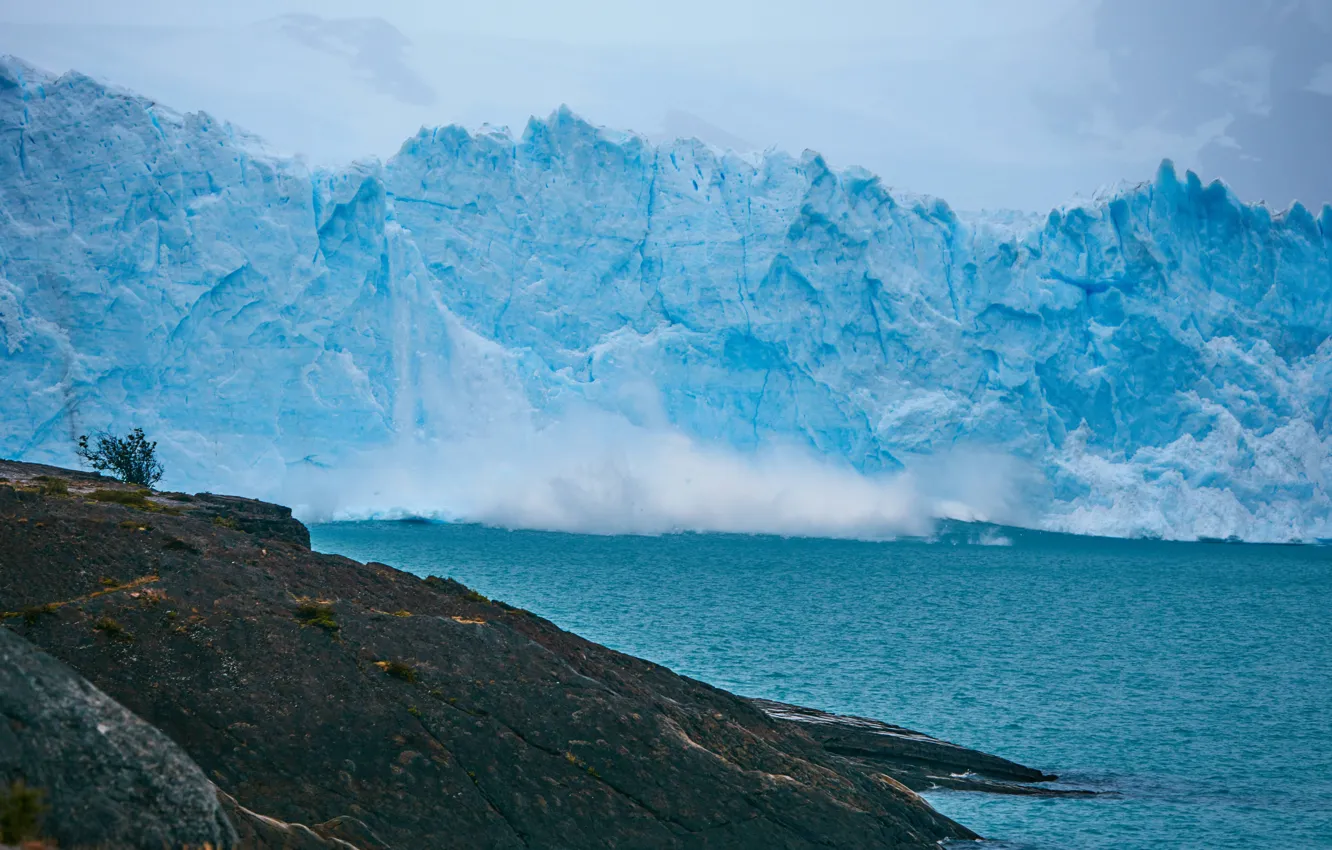 Фото обои ice, ocean, cold, Ice Mountain