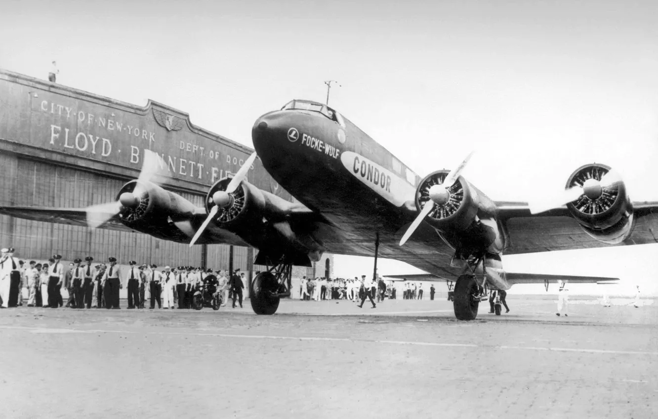 Фото обои фокер, fw-200-condor, Focke-Wulf