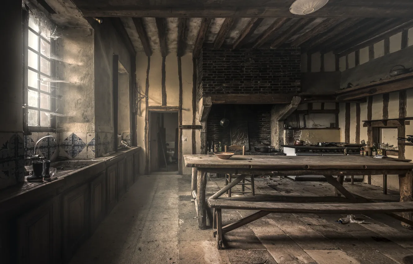 Фото обои фон, мебель, столовая