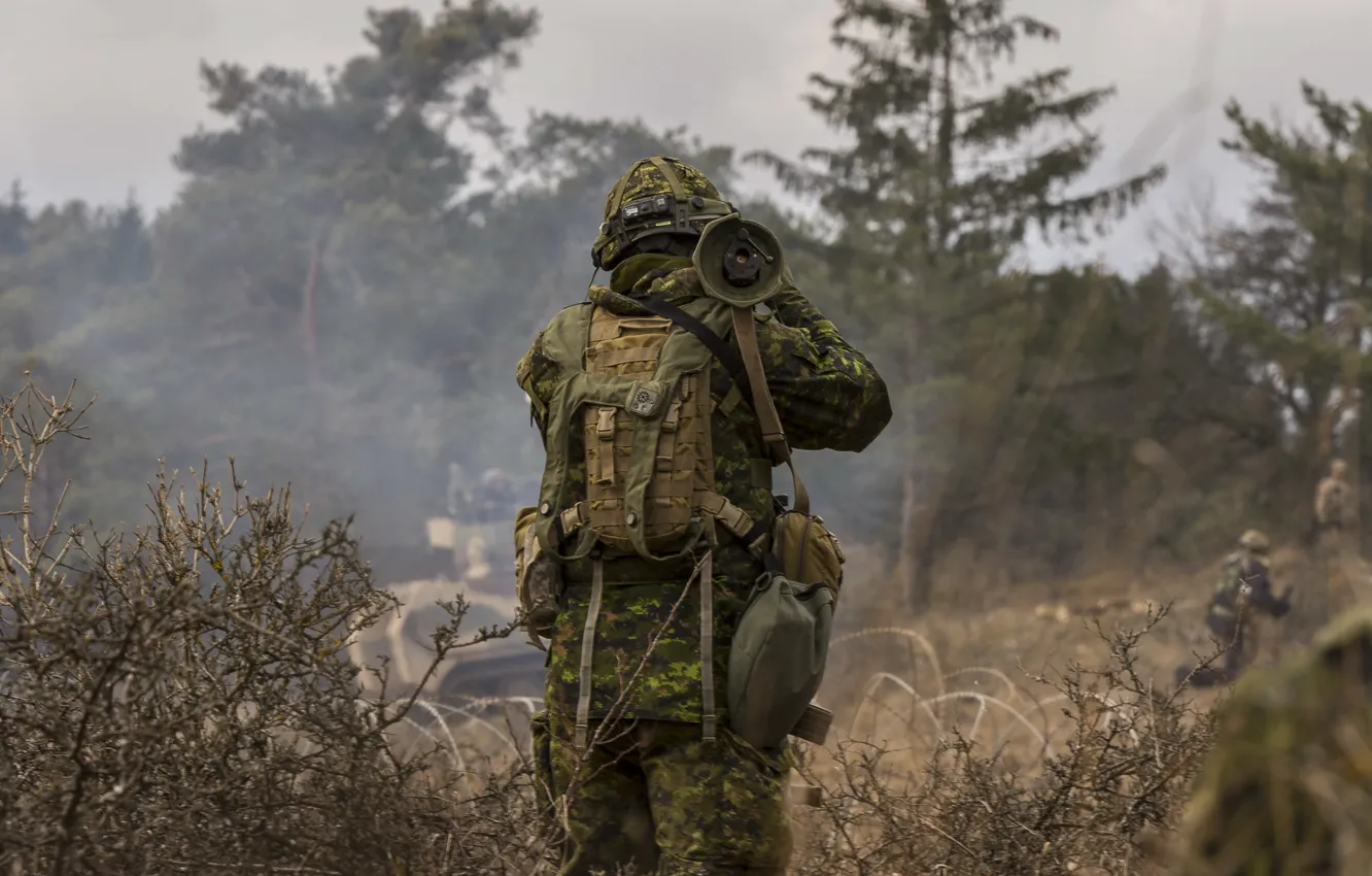 Фото обои армия, солдат, Canadian Armed Forces