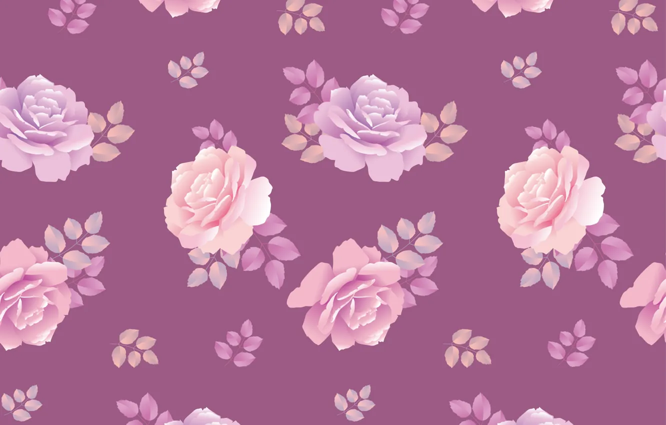 Фото обои фиолетовый, фон, розы, текстура