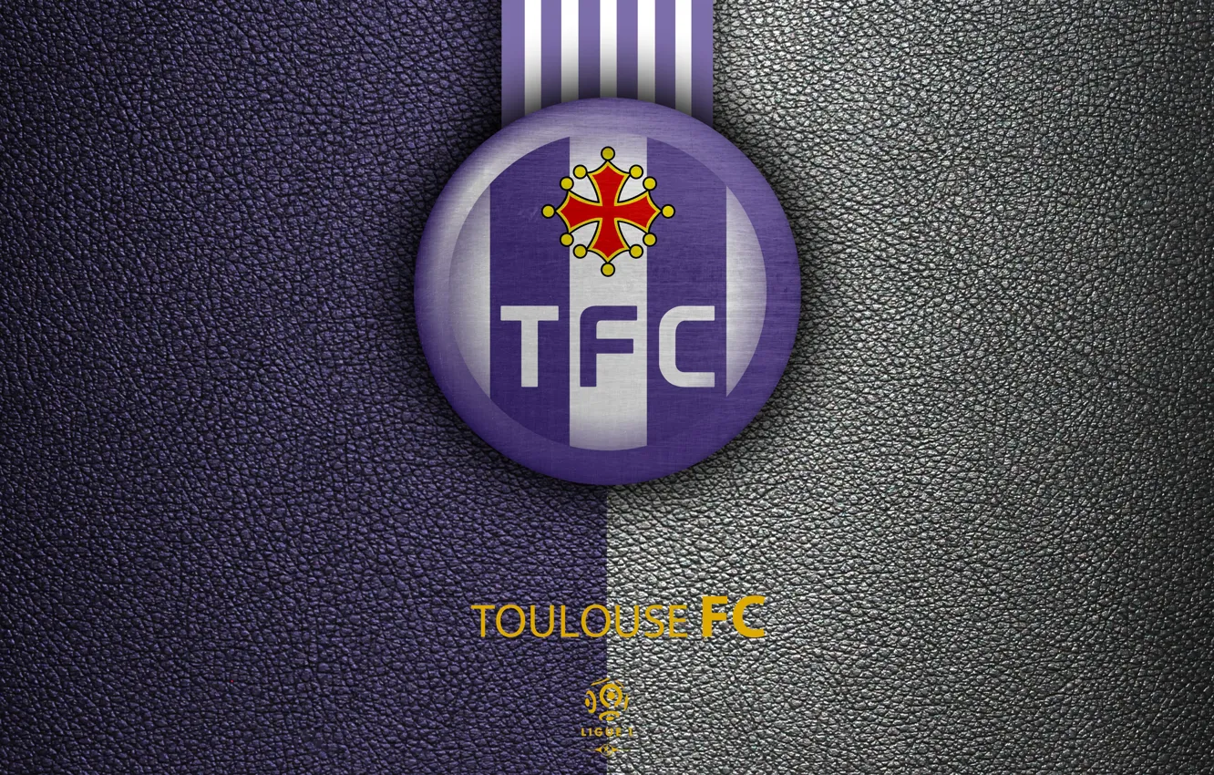 Фото обои wallpaper, sport, logo, football, Ligue 1, Toulouse