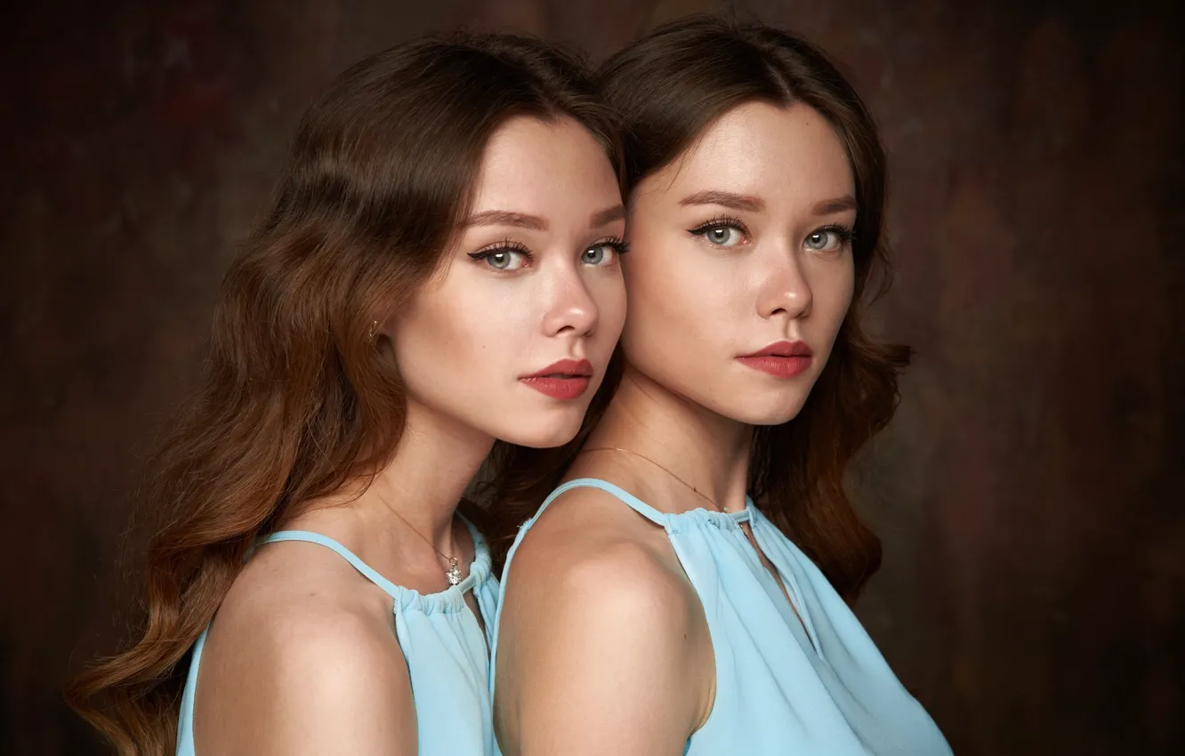 Фото обои Александр Виноградов, Ольга Гермогенова, Мила Гермогенова