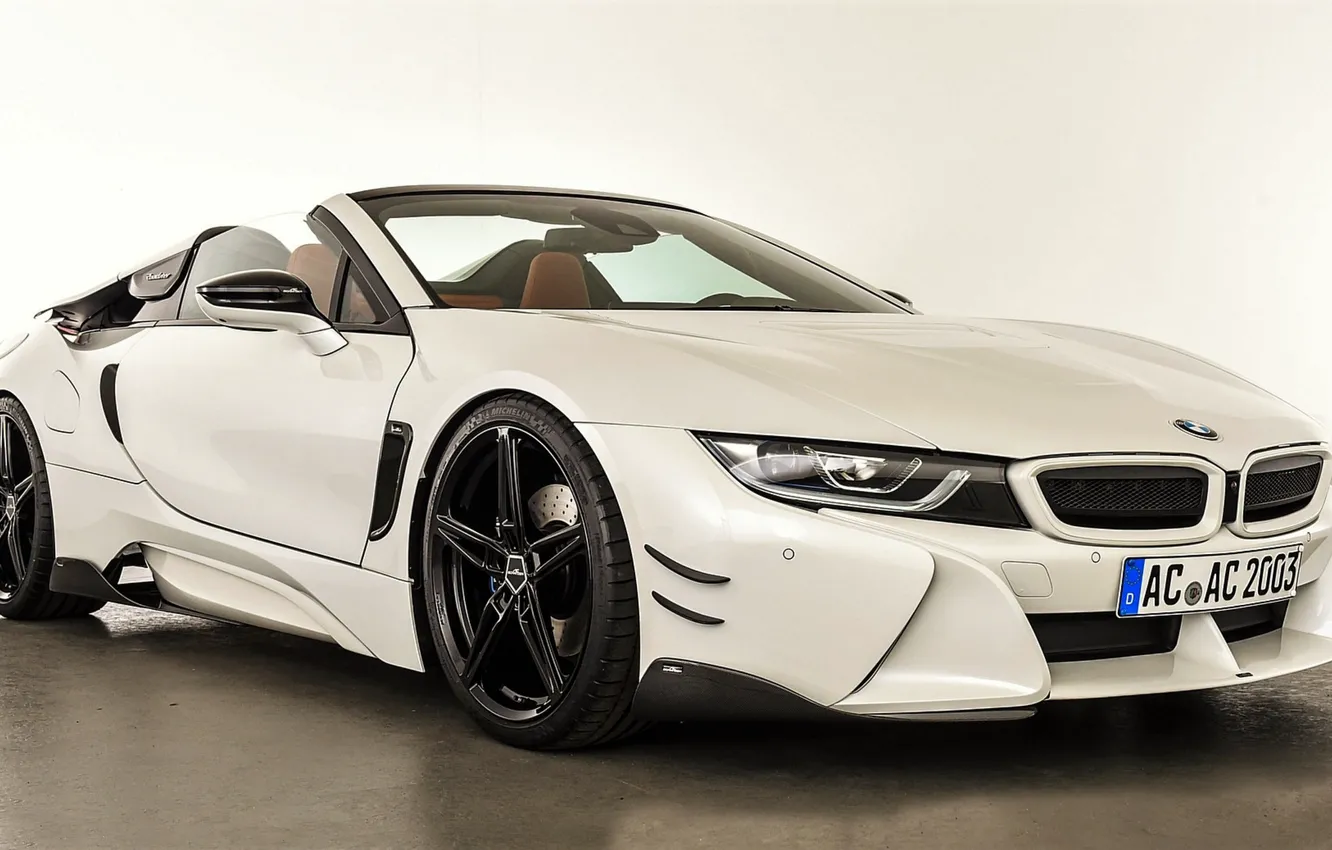 Фото обои Roadster, БМВ, AC Schnitzer, BMW i8, 2019