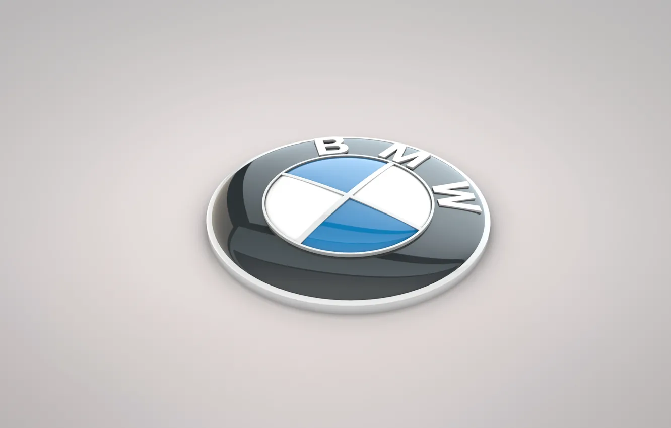Фото обои BMW, эмблема, пропеллер, объем