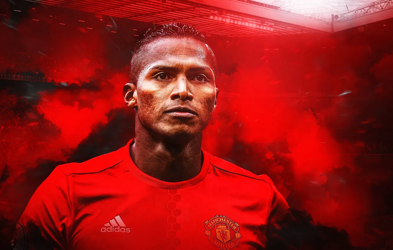 Фото обои wallpaper, sport, football, Manchester United, player, Valencia