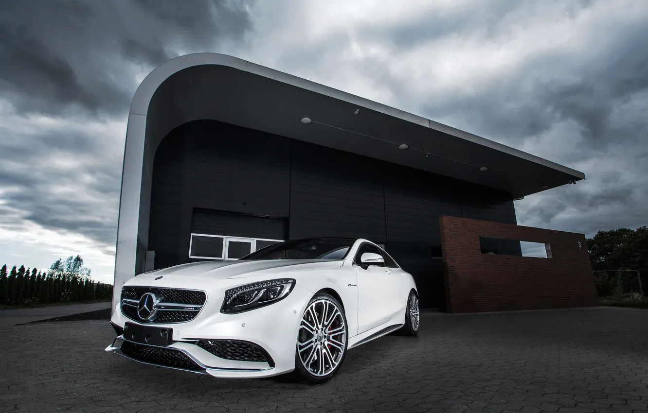 Фото обои Mercedes-Benz, AMG, Coupe, 2014, S-Class, IMSA, С217