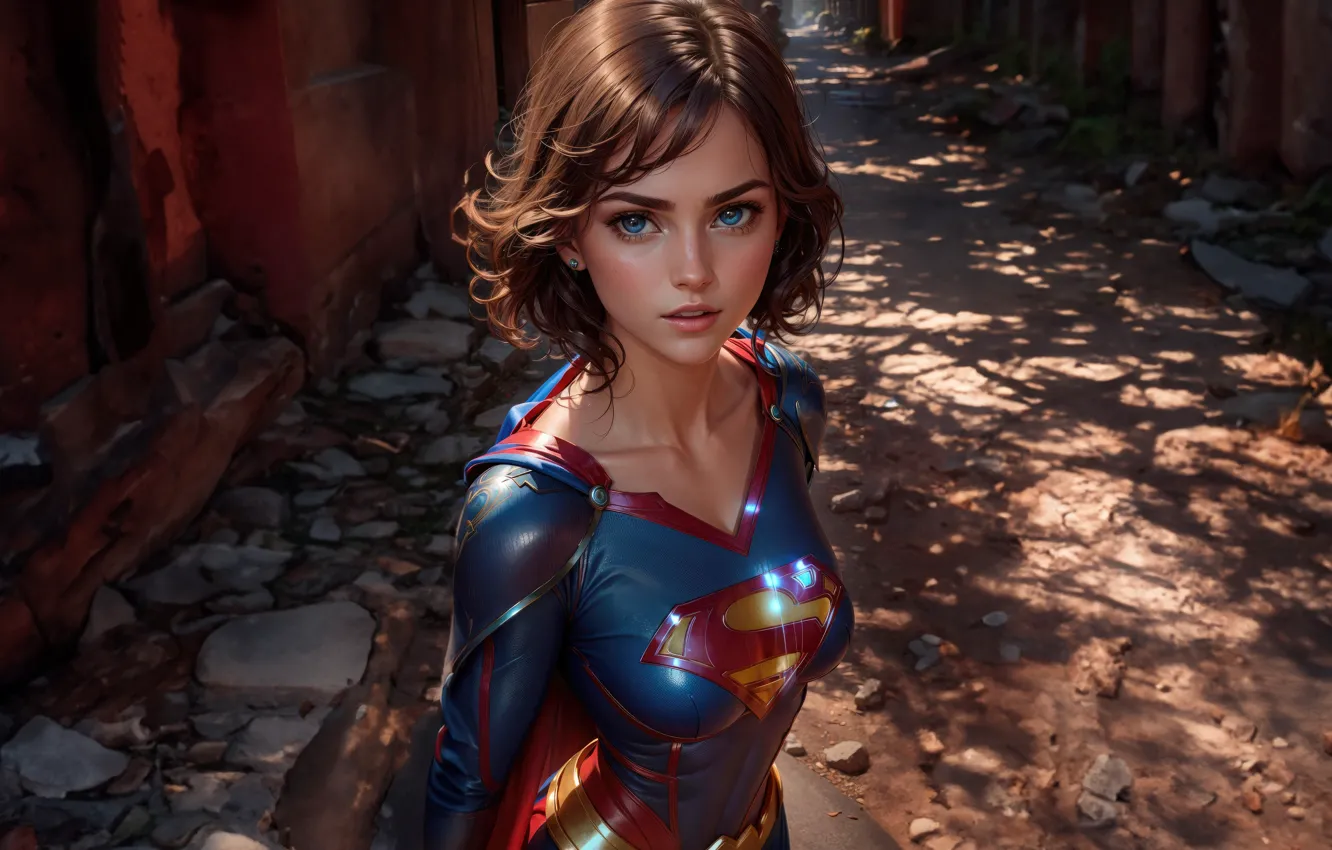 Фото обои grace, supergirl, infinite