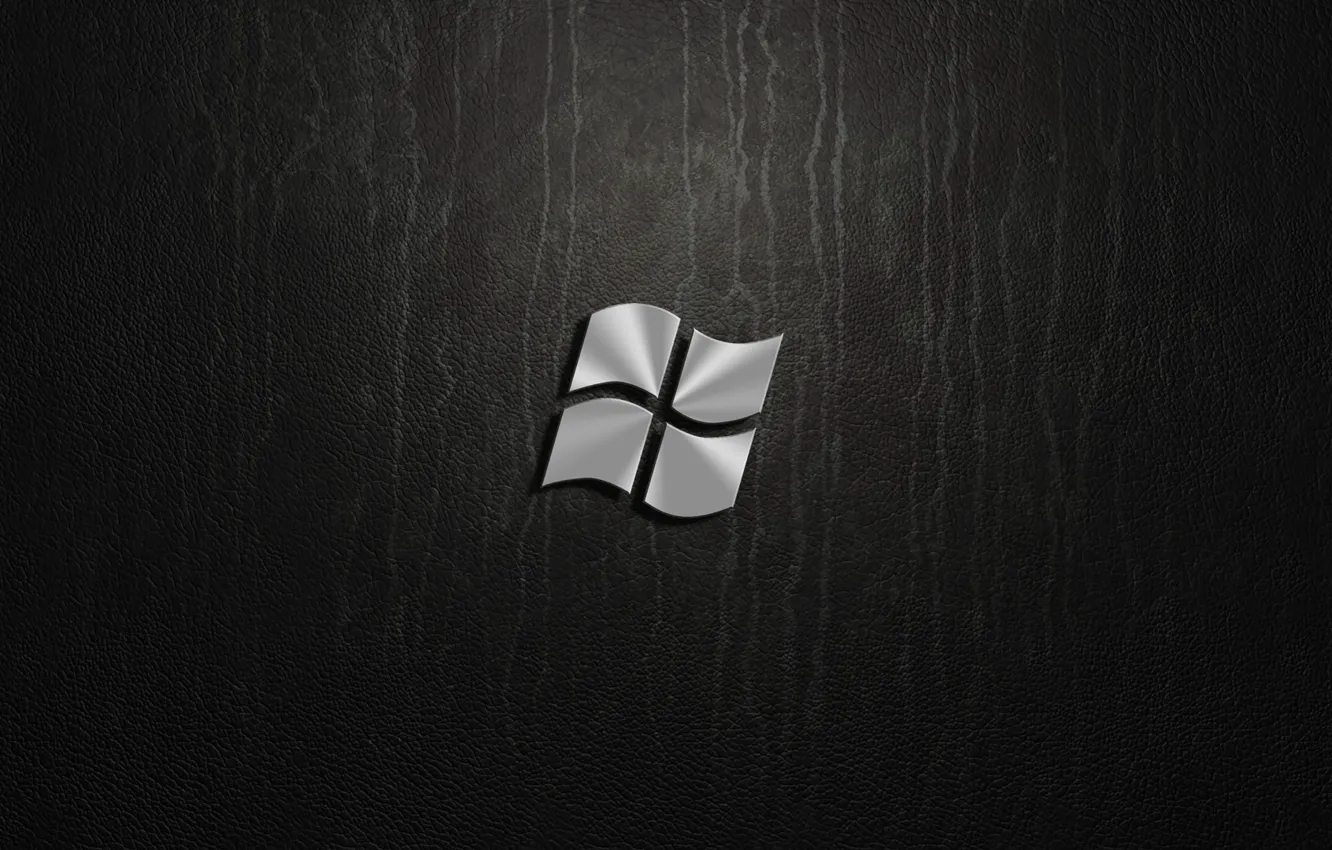Фото обои silver, windows, logo