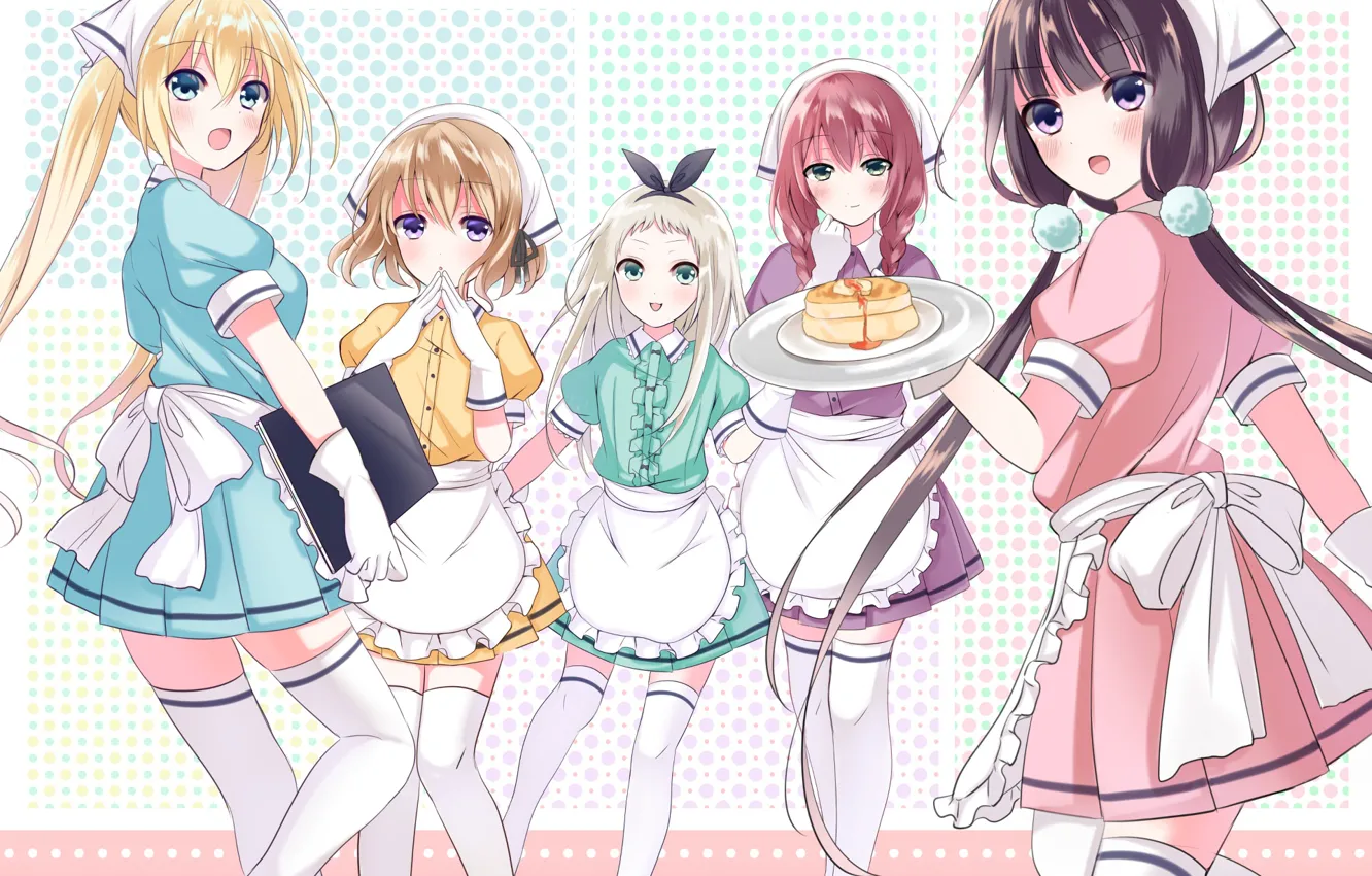 Фото обои девушки, группа, Blend S
