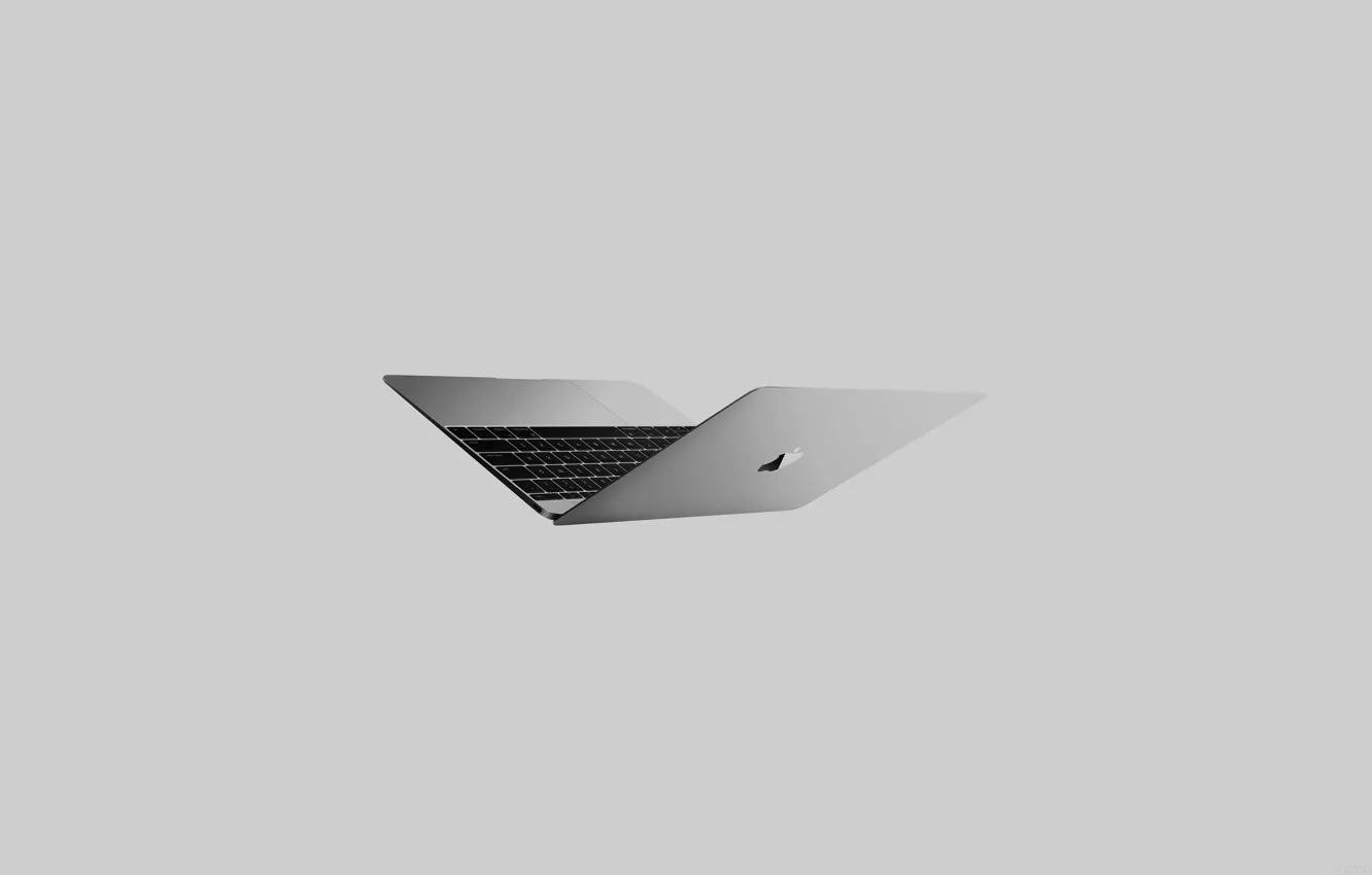 Фото обои дизайн, минимализм, аллюминий, Retina, The new MacBook, Pure invention, Force Touch, new design