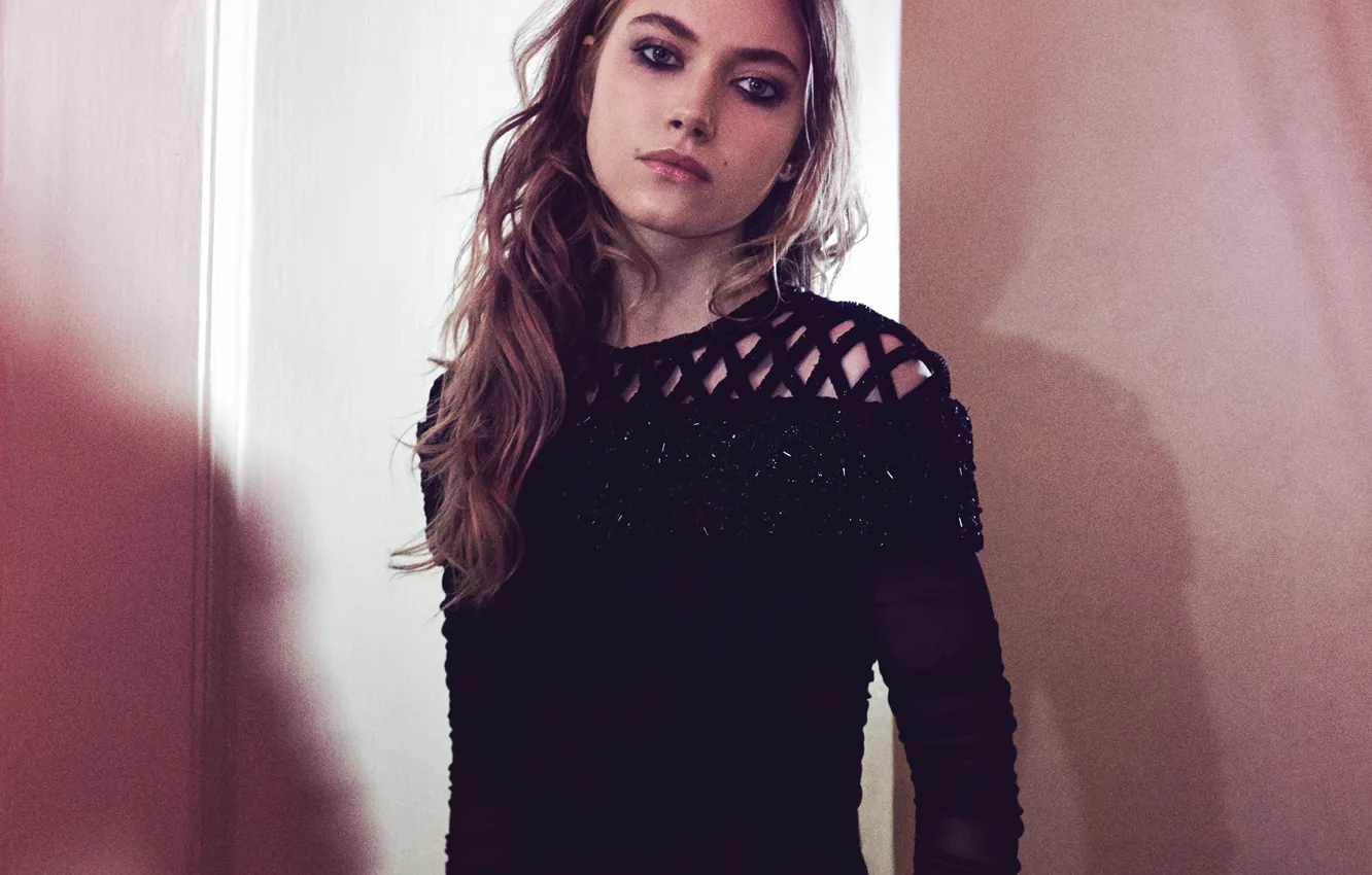 Фото обои фотограф, журнал, фотосессия, Malibu, 2015, Imogen Poots, Имоджен Путс, Hugh Lippe
