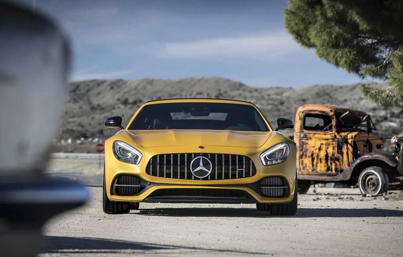Фото обои Mercedes-Benz, AMG, GT R