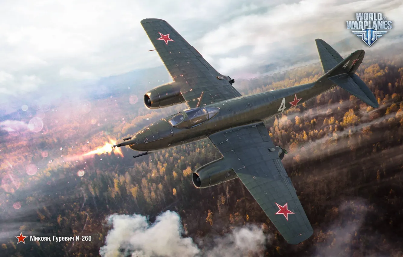 Фото обои истребитель, многоцелевой, советский, World of Warplanes, WoWp, Микоян, Wargaming, Гуревич