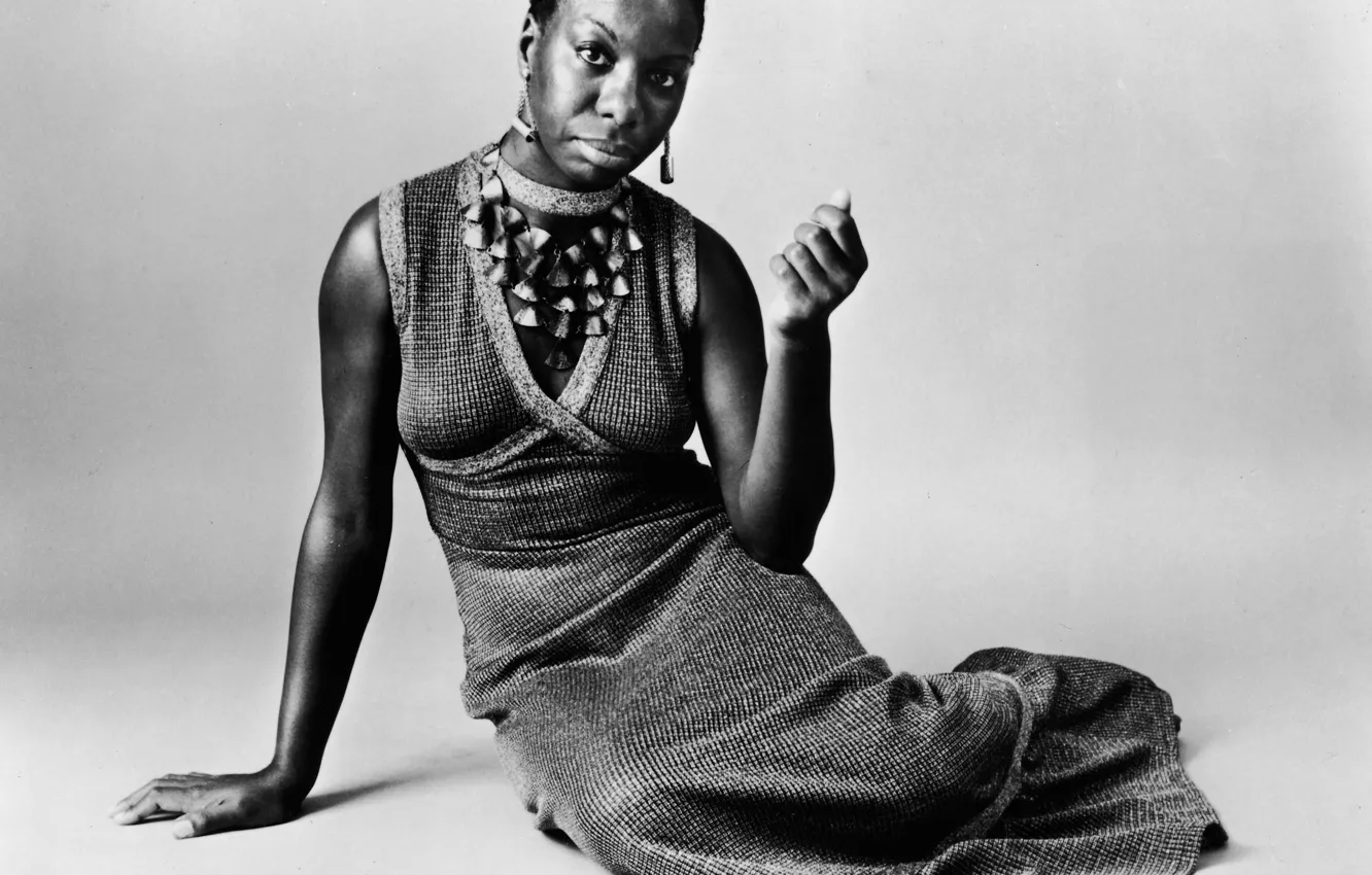 Фото обои singer, musician, Nina Simone