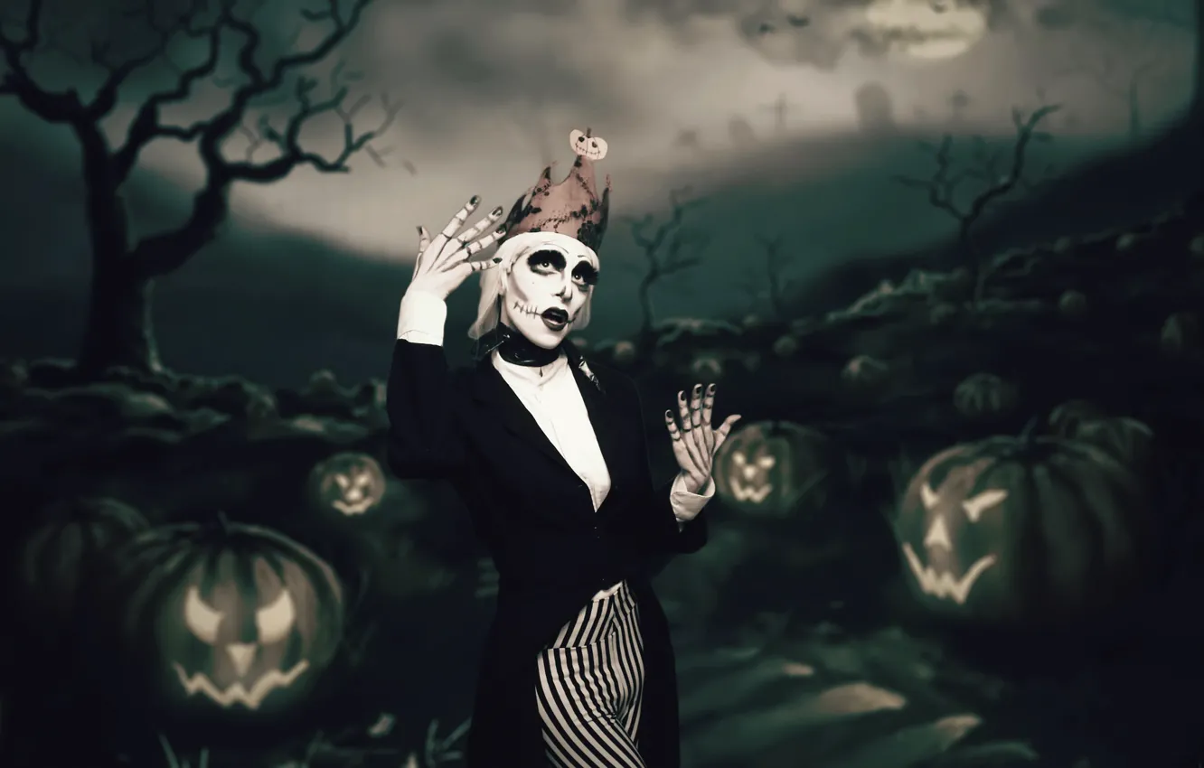 Фото обои праздник, Yume, The Pumpkin Queen