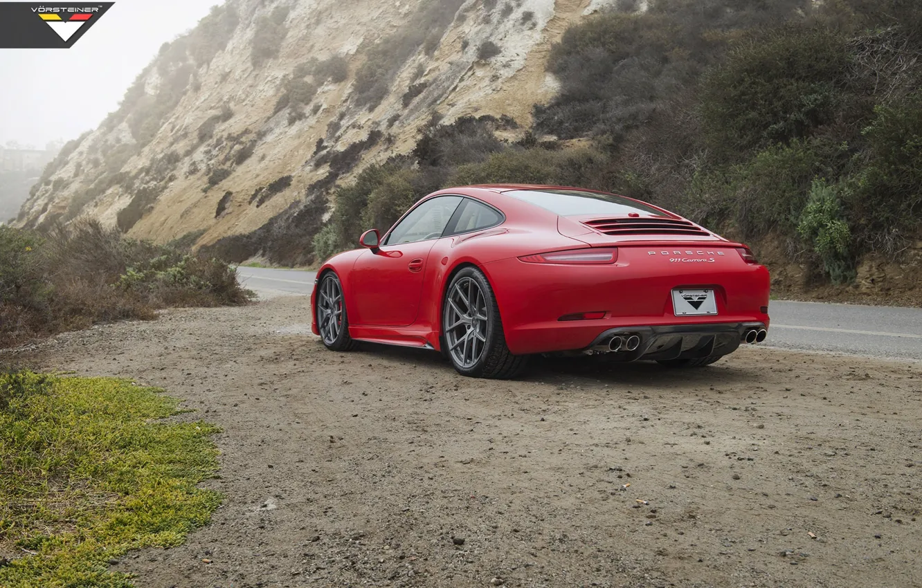 Фото обои 911, Porsche, 2014, Carrera S VGT, Tuned by Vorsteiner