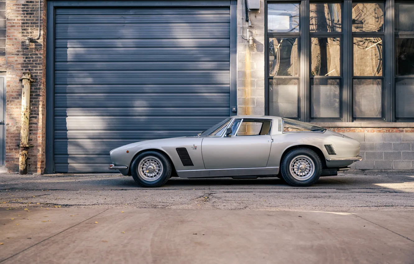 Фото обои 1967, side view, Grifo, Iso, Iso Grifo GL