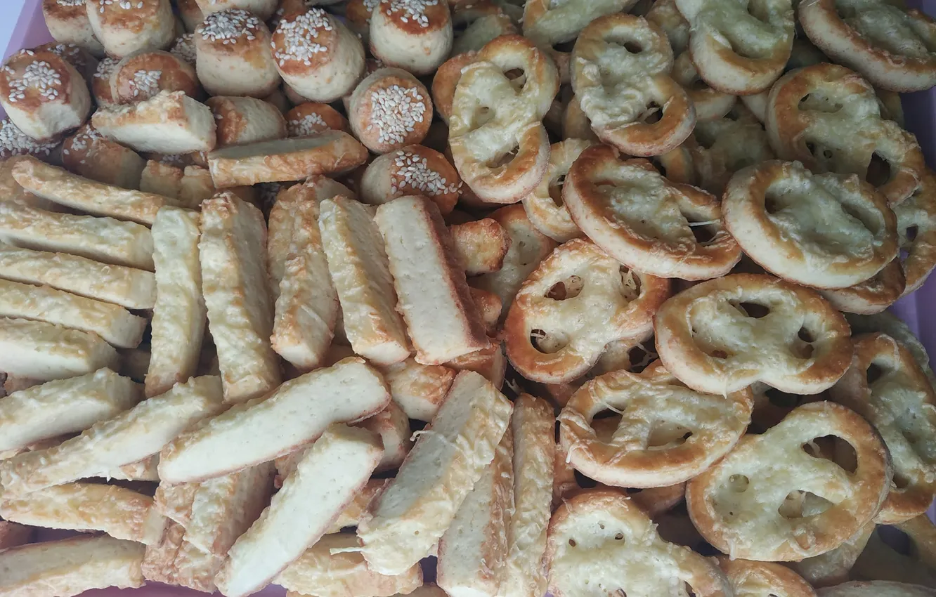 Фото обои cheesecake, sesame seeds, scone