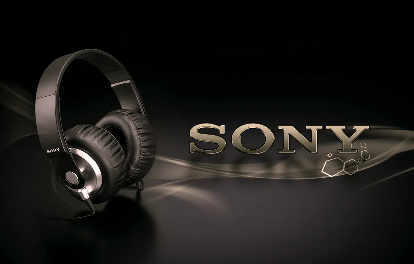 Фото обои наушники, Sony, Headphone