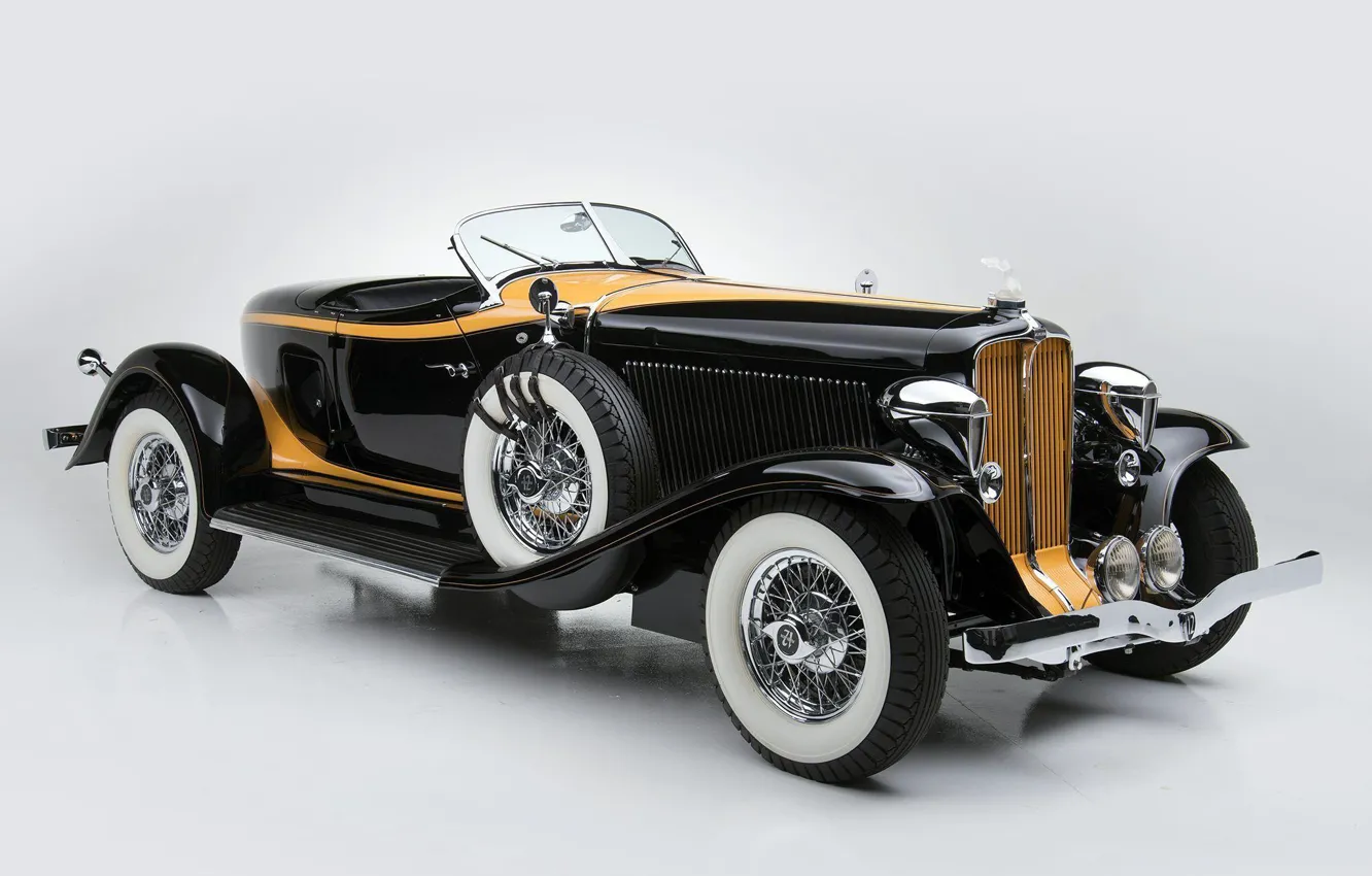 Фото обои машина, автомобиль, ретро автомобиль, Auburn V12 160A Speedster 1932