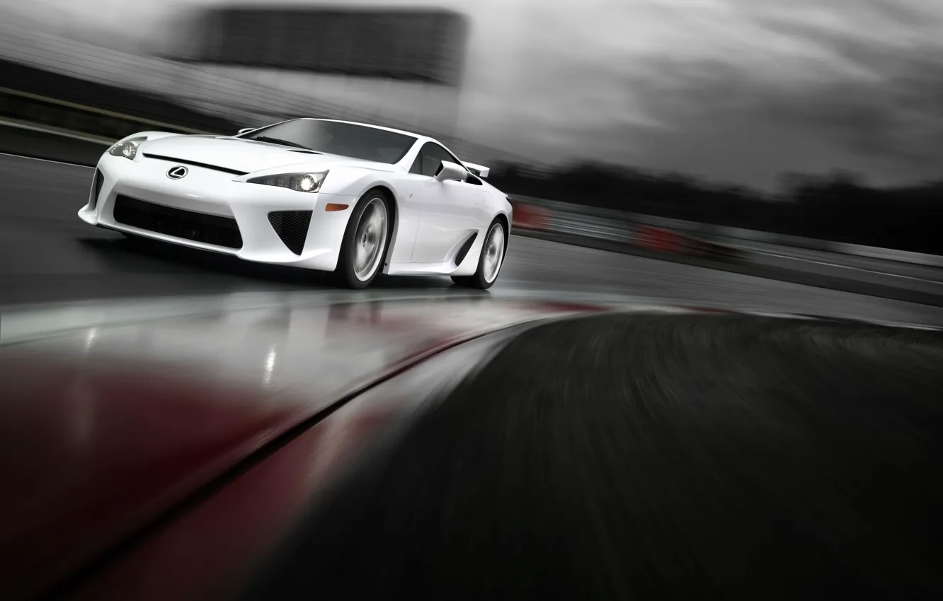 Фото обои Lexus, supercar, LFA, Lexus LFA