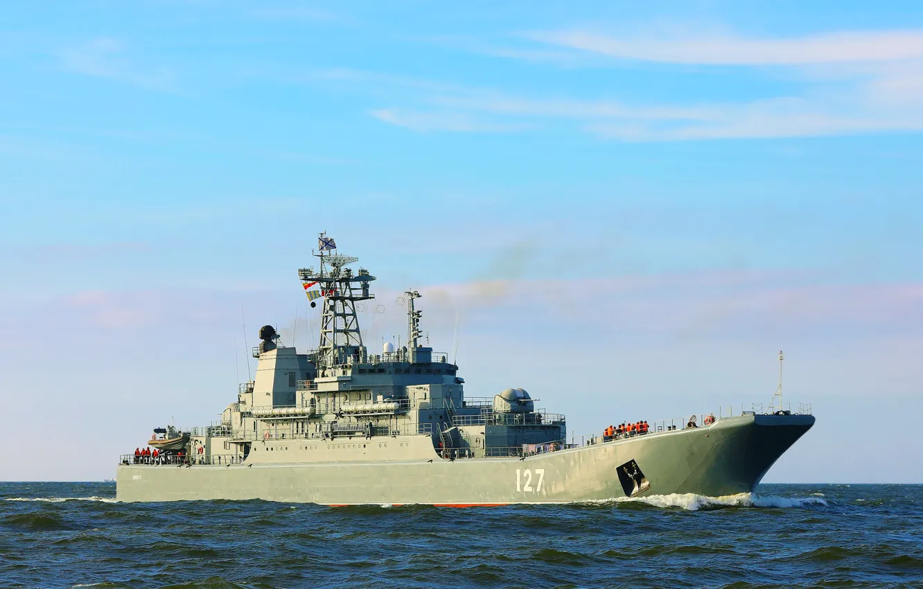 Фото обои корабль, большой, десантный, Минск