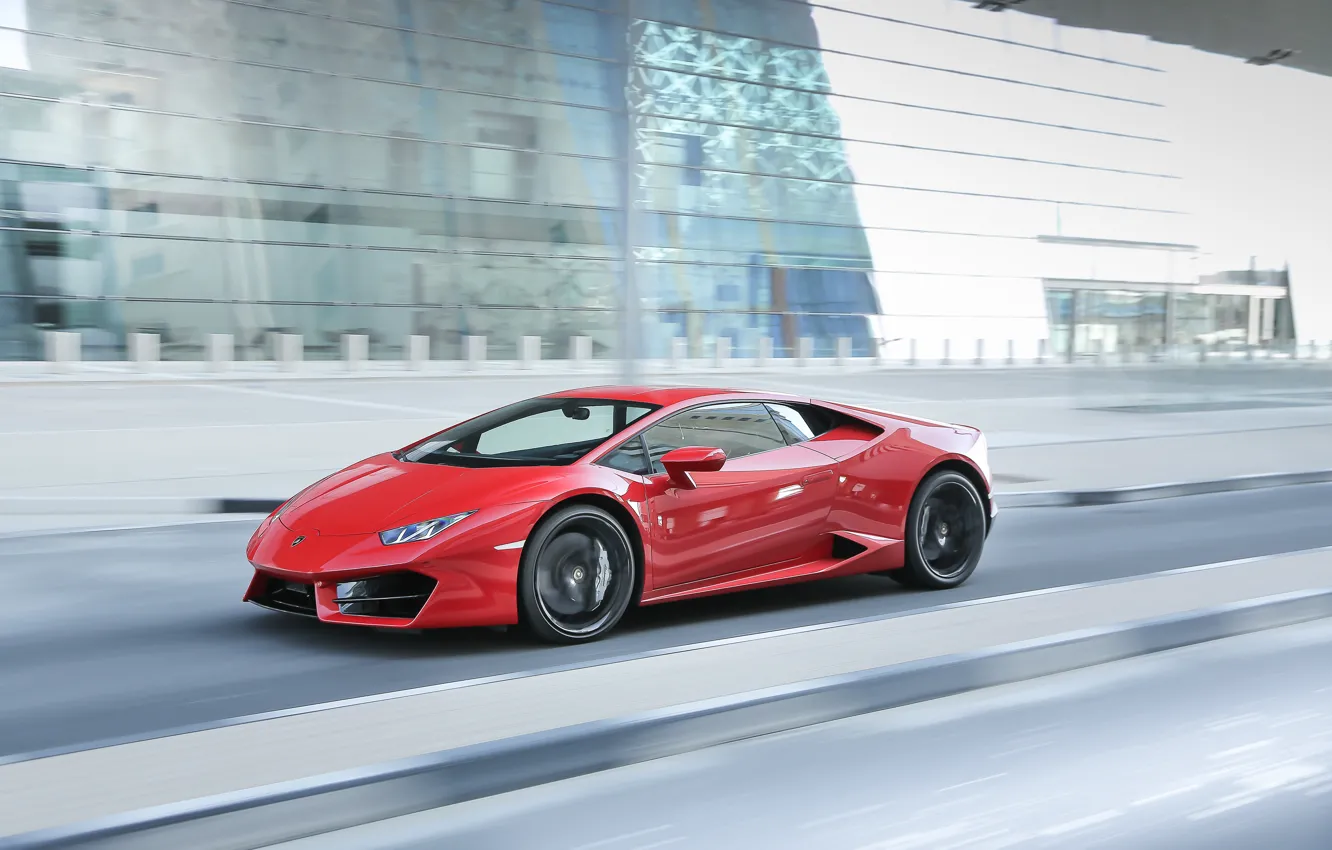 Фото обои Lamborghini, ламборгини, Huracan, хуракан, LP 580-2