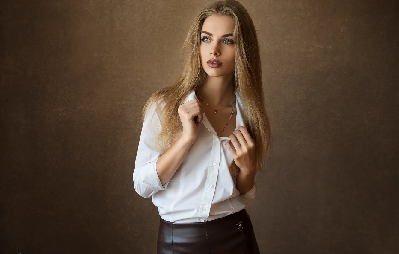 Фото обои портрет, макияж, прелесть, Karina, Dmitry Sn