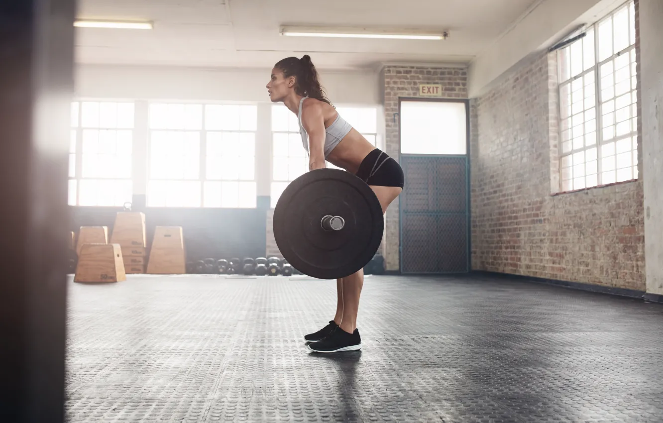 Фото обои crossfit, technique, Weight lifting