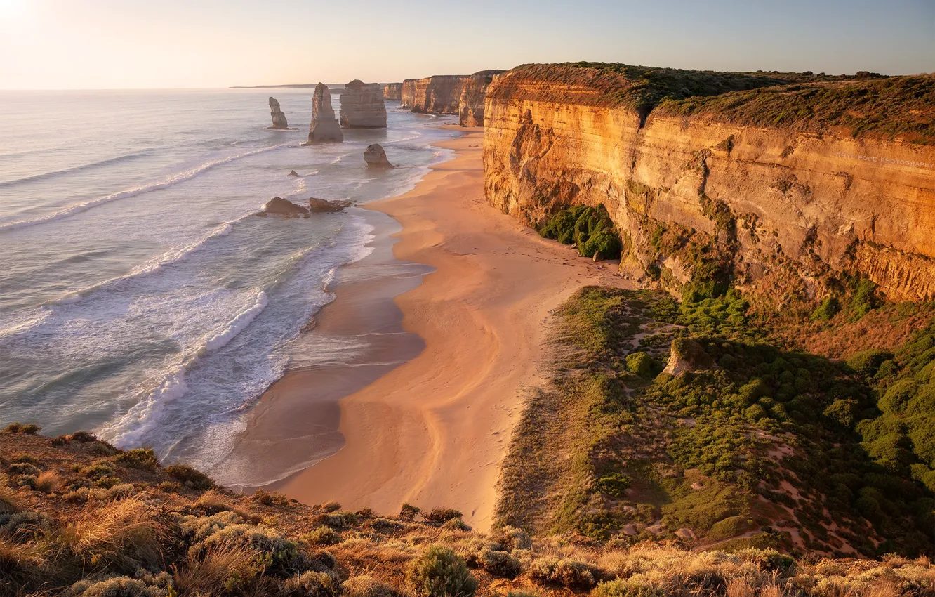 Фото обои Australia, Victoria, Great Ocean Road, 12 apostles