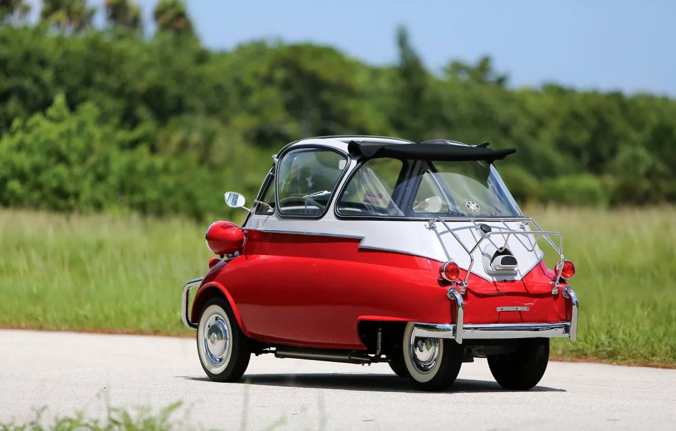 Фото обои BMW, Classic, 1957, Classic car, BMW Isetta 300 Bubble Window, Isetta