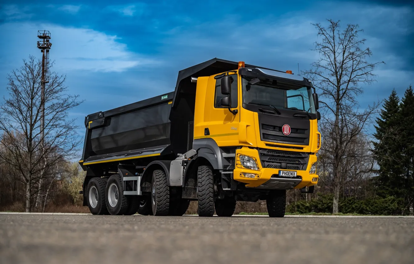 Фото обои phoenix, 8x8, tatra, euro 6