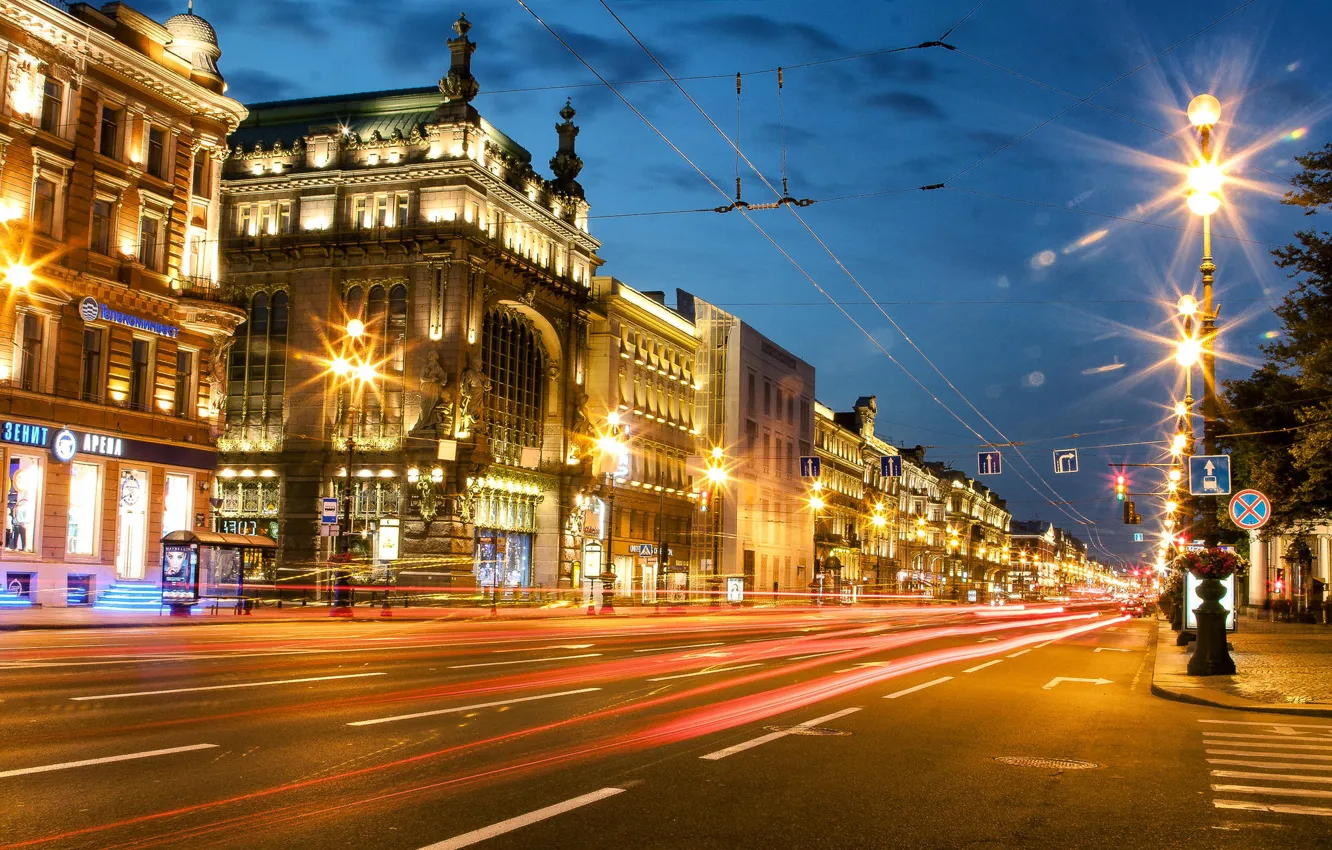 Фото обои улица, Питер, Санкт-Петербург, Россия, Russia, спб, St. Petersburg, Невский проспект