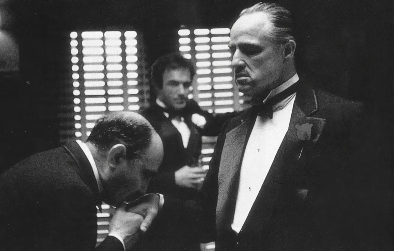 Фото обои Крёстный отец, The Godfather, Vito Corleone