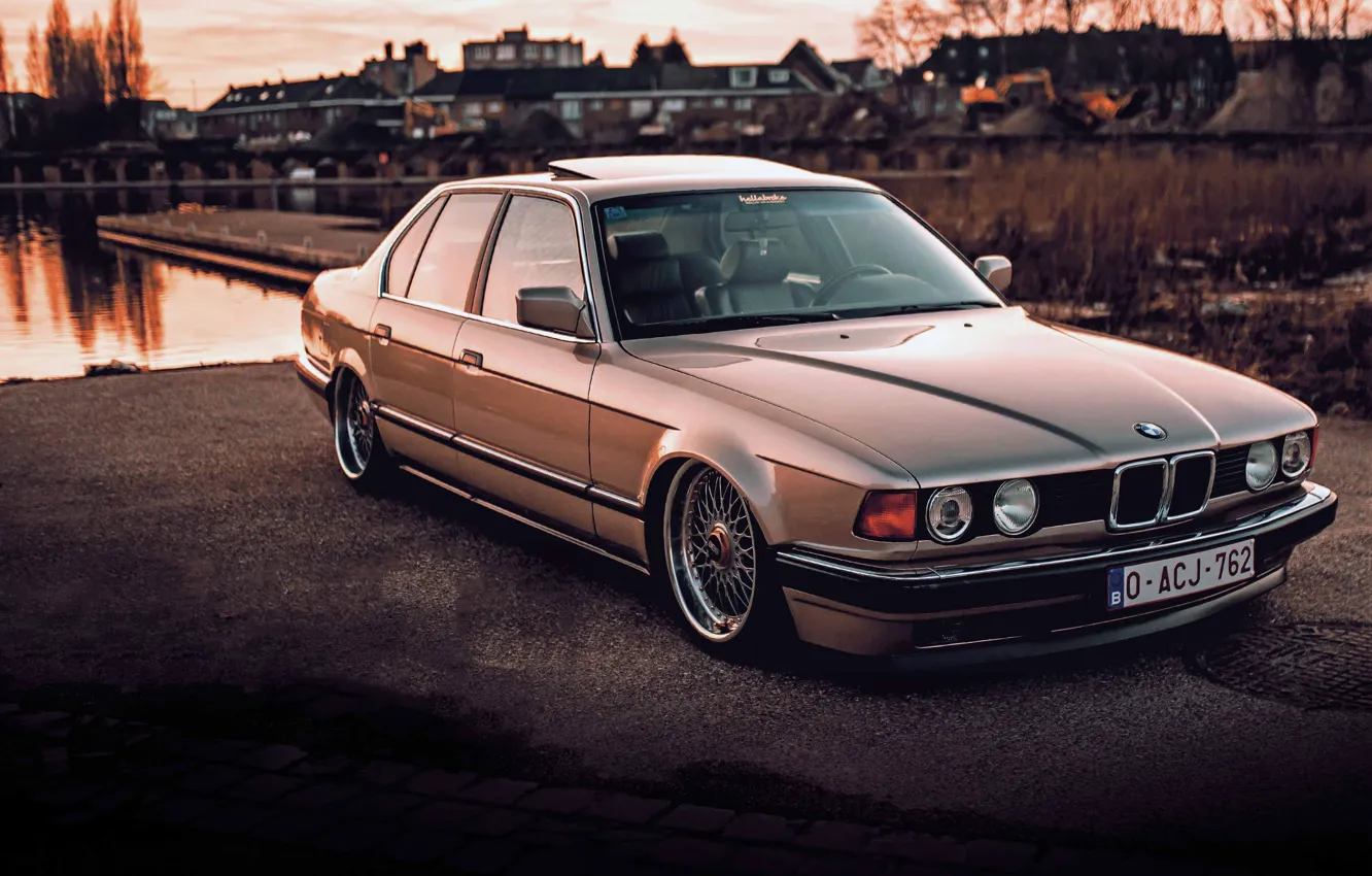 Фото обои BMW, 7-Series, E32, 735