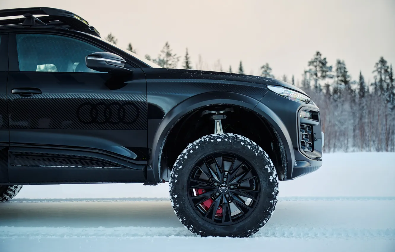 Фото обои concept, внедорожник, e-tron, offroad, SUV, 2025, Audi Q6 e-tron offroad concept, Audi Q6