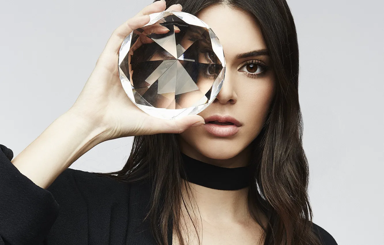 Фото обои модель, брюнетка, Kendall Jenner