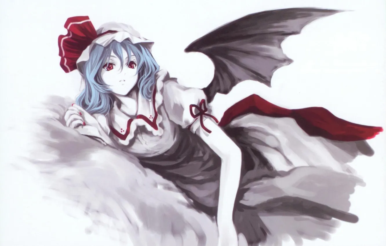 Фото обои touhou, Скарлет, Scarlet, Ремилия, Remilia, Тохо