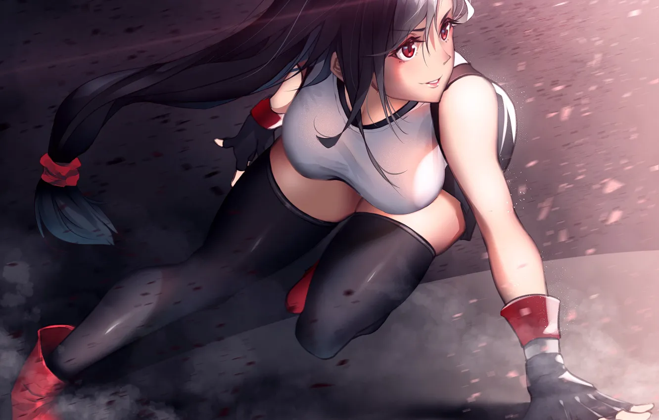 Фото обои девушка, Final Fantasy, Tifa Lockhart