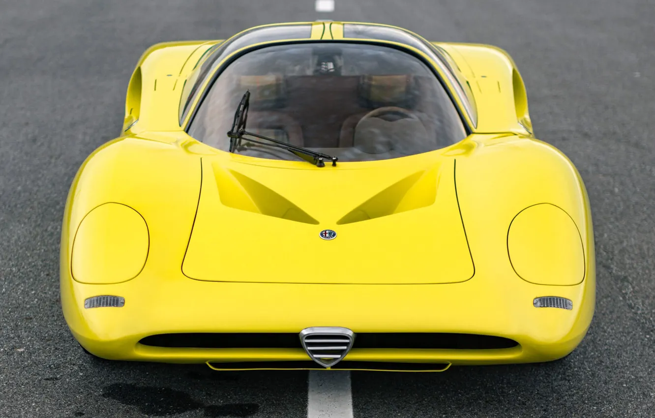 Фото обои concept, концепт, 1969, Альфа Ромео, Pininfarina, sports car, спортивный автомобиль, Alfa Romeo 33/2 Coupe Speciale
