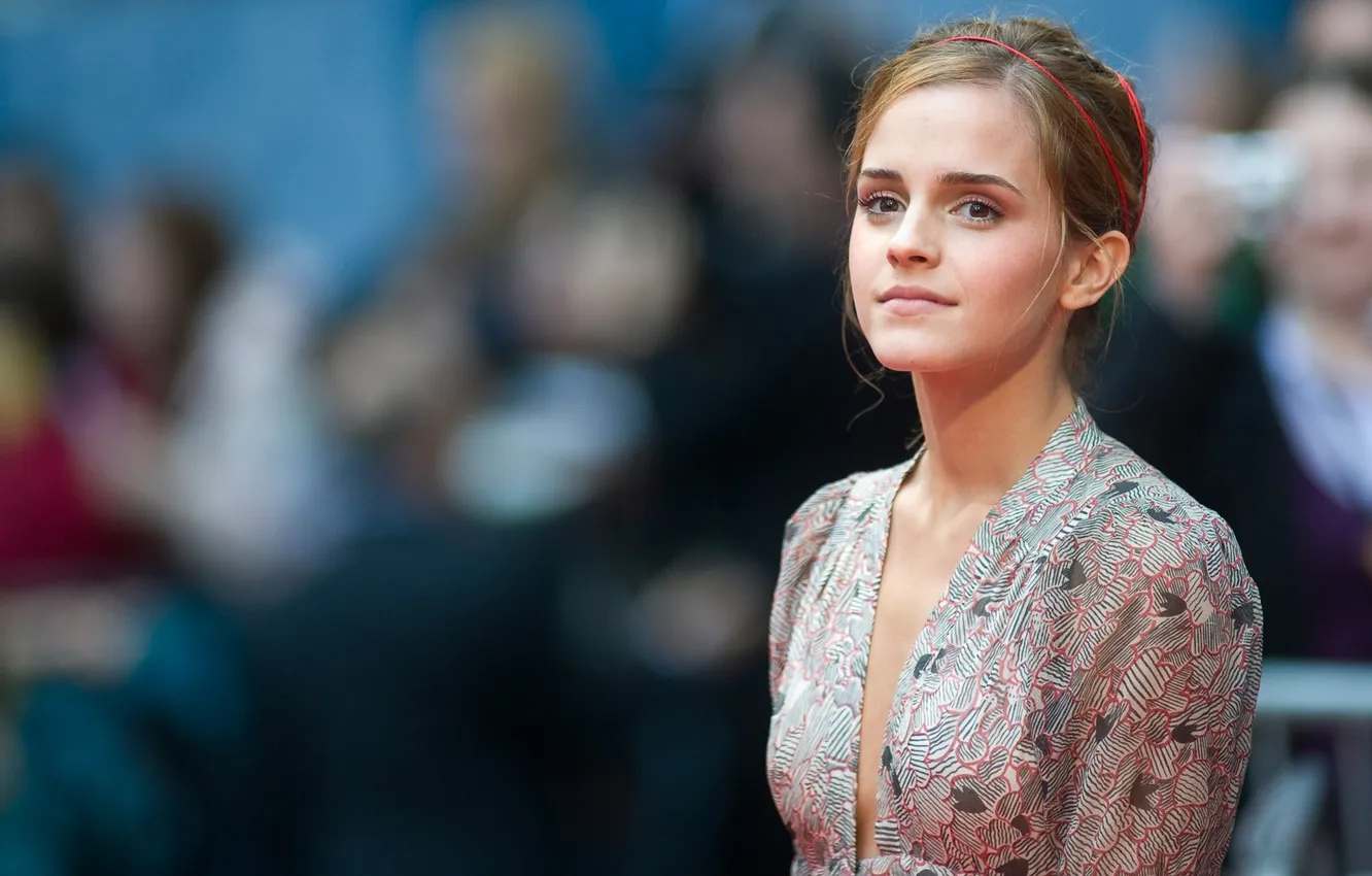Фото обои девушки, портрет, актриса, эмма уотсон, emma watson, гермиона